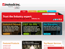 Tablet Screenshot of instockinc.com
